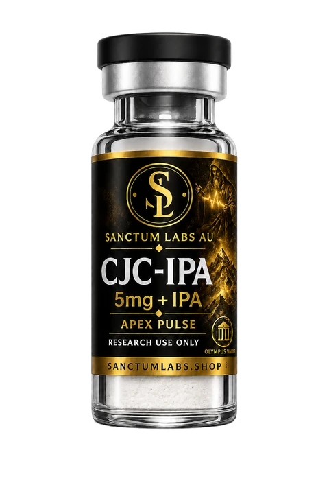 CJC-1295 + Ipamorelin research vial