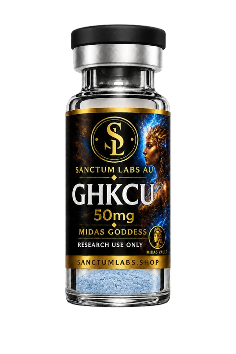 GHK-CU research vial